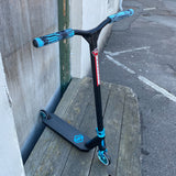 Striker Black Blue Custom Build - Black/Blue- ScootWorld