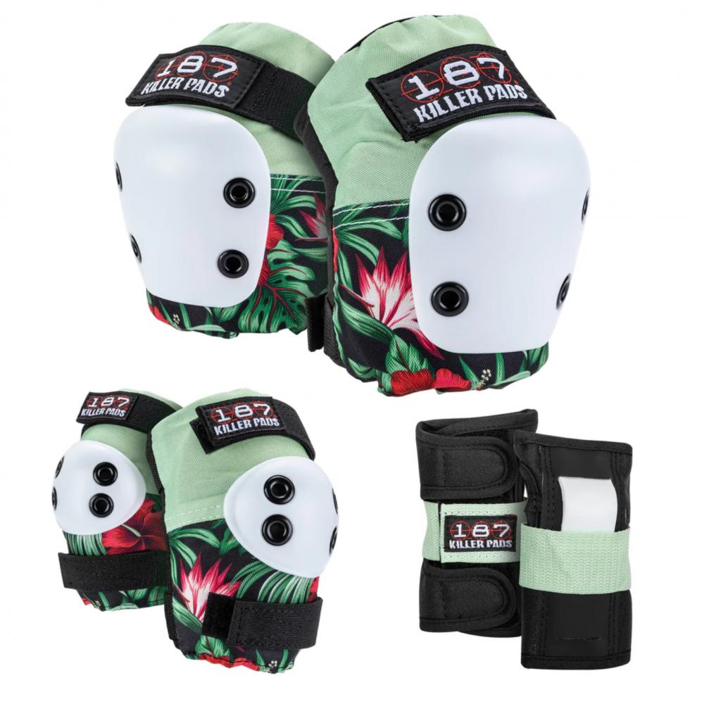 187 Killer Pads Jr. Zestaw Ochraniaczy 6-Pak - Hibiscus- ScootWorld