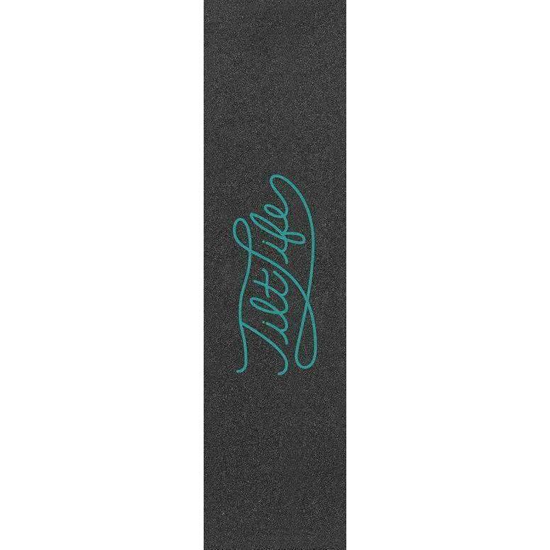 Tilt Capped Script Griptape do hulajnogi wyczynowej - Teal- ScootWorld