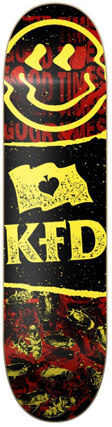 KFD Logo DIY Blat do Deskorolki - Red- ScootWorld