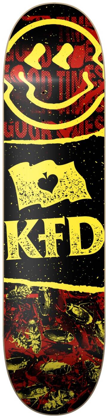 KFD Logo DIY Blat do Deskorolki - Red- ScootWorld