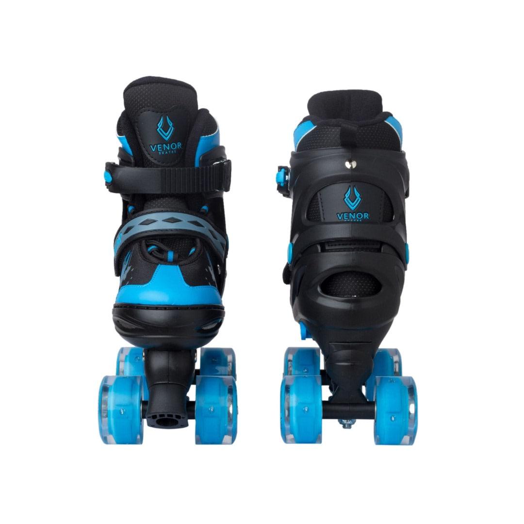 VENOR Ignite LED Wrotki - Black/Blue- ScootWorld