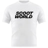 ScootWorld Big Logo Tshirt - Biały