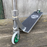 Striker Silver/Green Street Custom Build - Silver/Green- ScootWorld