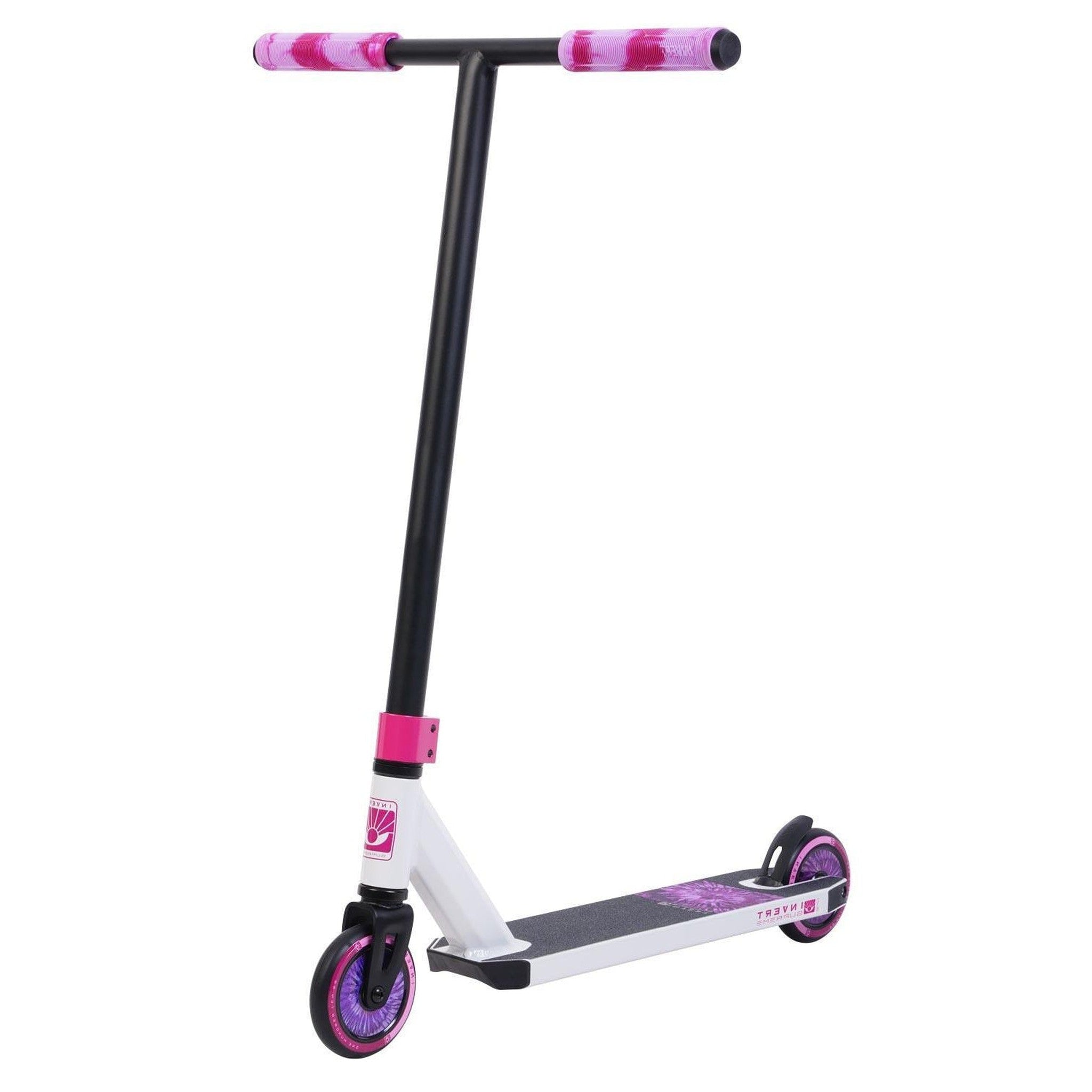 Invert Supreme T-bar Kompet Hulajnogi Wyczynowe - White/Black/Pink- ScootWorld