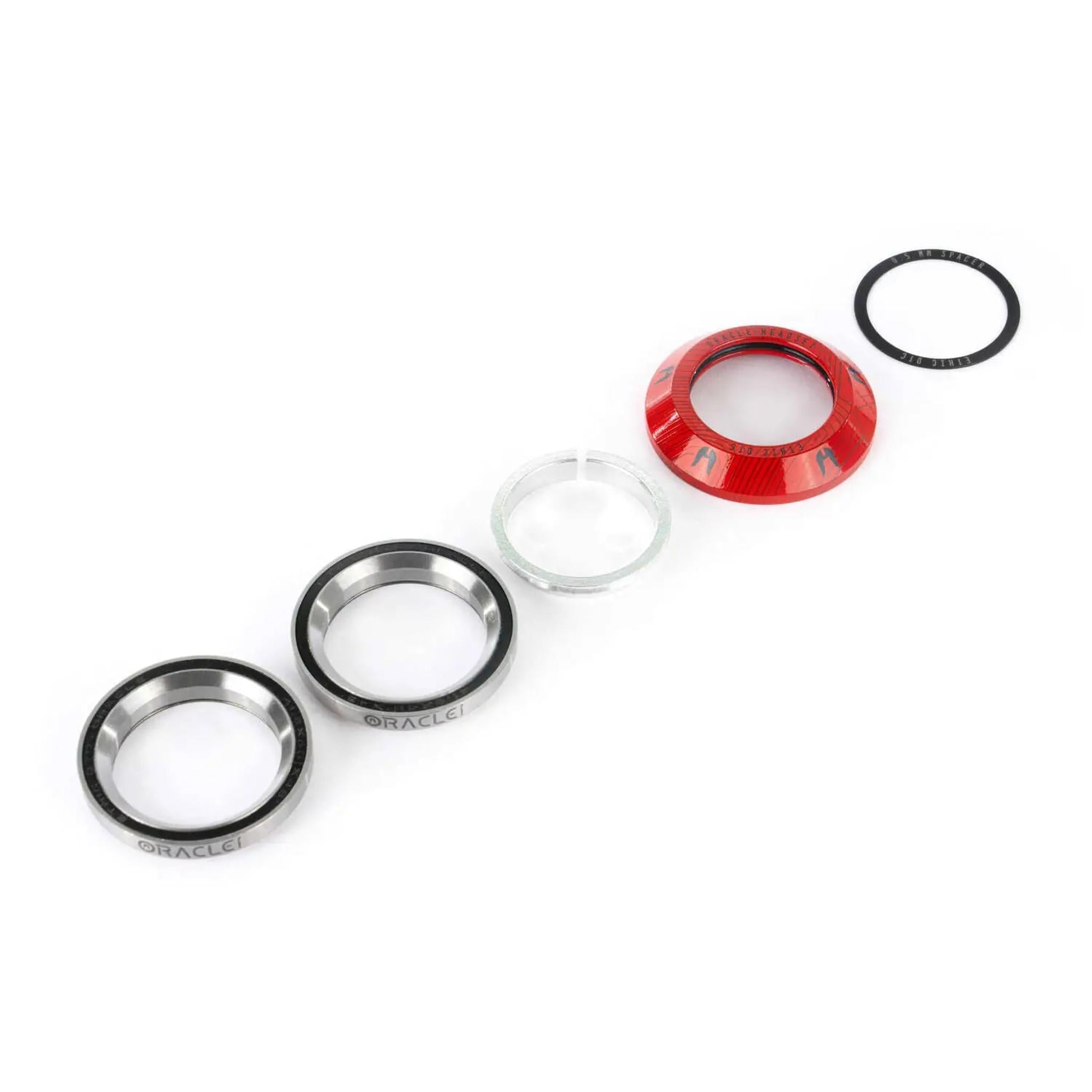 Ethic Oracle Integrated Headset Løbehjul - Czerwony- ScootWorld