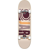 Jart Classic Komplet Skateboard - Brown/Orange/White- ScootWorld