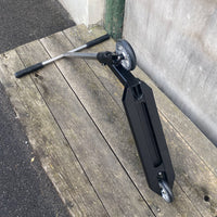 Striker T-Bar Custom Build - Black/Silver- ScootWorld