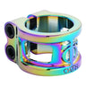 Oath Cage V2 Alloy 2 Bolt Double Zaciski do Hulajnogi Wyczynowej - Tęczowy