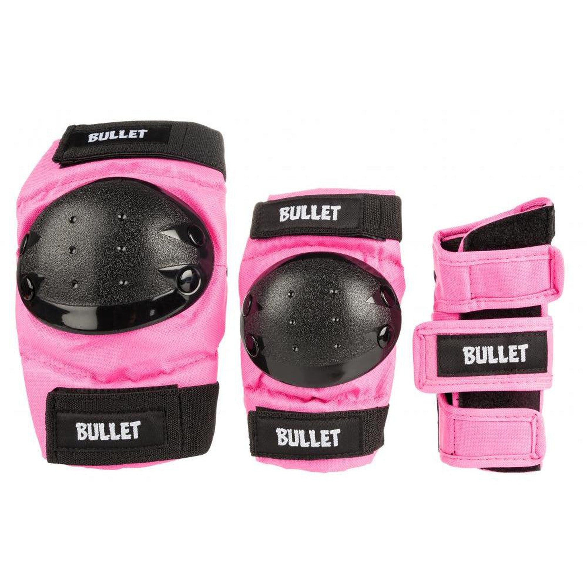 Bullet Junior Triple Padset Zestaw Ochraniaczy - Pink- ScootWorld