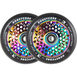 Root Honeycore 110mm Kółka Do Hulajnogi Wyczynowej 2-pak - Rainbow- ScootWorld