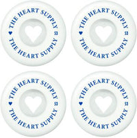 Heart Supply Clean Heart 99A Kółka do Deskorolki 4-Pak - White/Blue- ScootWorld