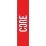 CORE Classic Griptape do hulajnogi wyczynowej - Czerwony