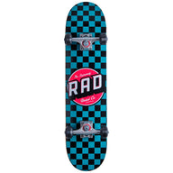 RAD Checkers Komplet Skateboard - Teal- ScootWorld