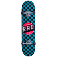 RAD Checkers Komplet Skateboard - Teal- ScootWorld