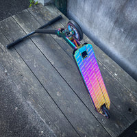 ScootWorld Rainbow Custom Build Hulajnoga Wyczynowa - Black/Rainbow- ScootWorld