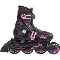 Roces Orlando ||| Rolki Dla Dziewczynki - Black/Pink- ScootWorld