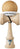 KROM Pop Rubber Kendama - Naked- ScootWorld