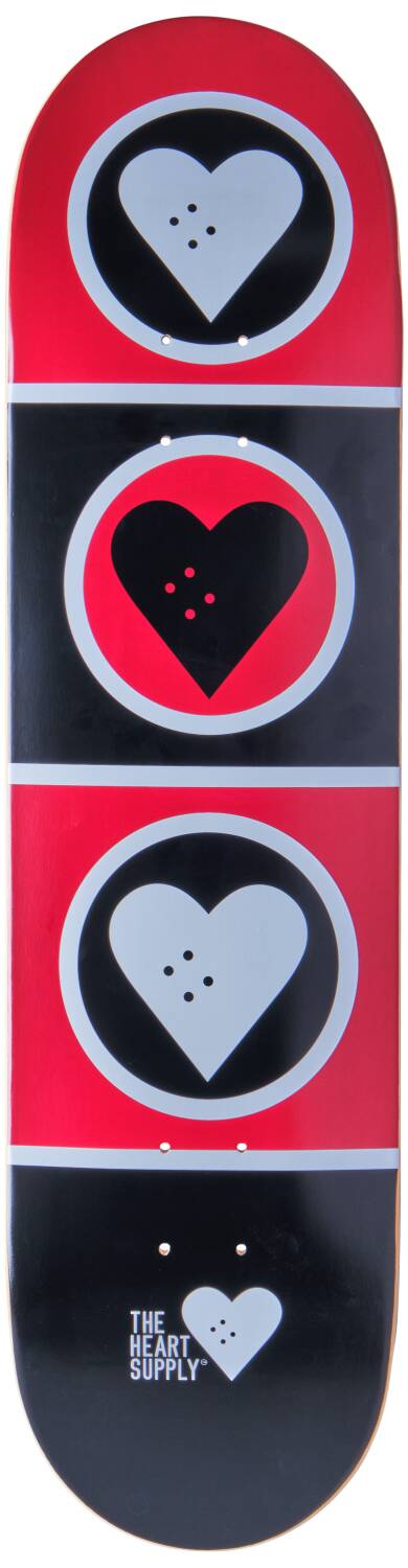 Heart Supply Squadron Blat do Deskorolki - Black/Red/White- ScootWorld