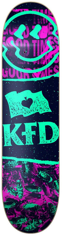 KFD Logo DIY Blat do Deskorolki - Purple- ScootWorld