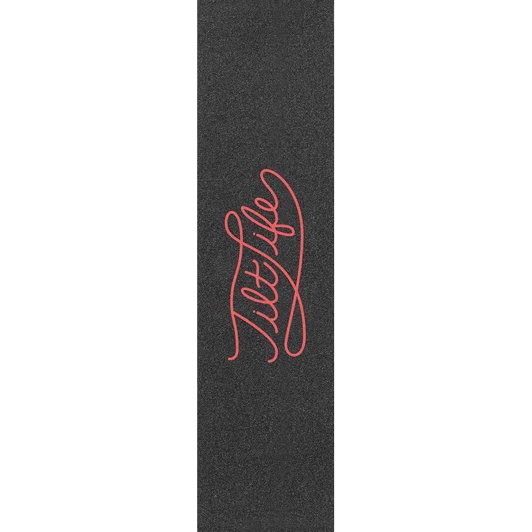 Tilt Capped Script Griptape do hulajnogi wyczynowej - Strawberry Coral- ScootWorld