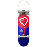 Blueprint Spray Heart V2 Komplet Skateboard - Red/Blue- ScootWorld