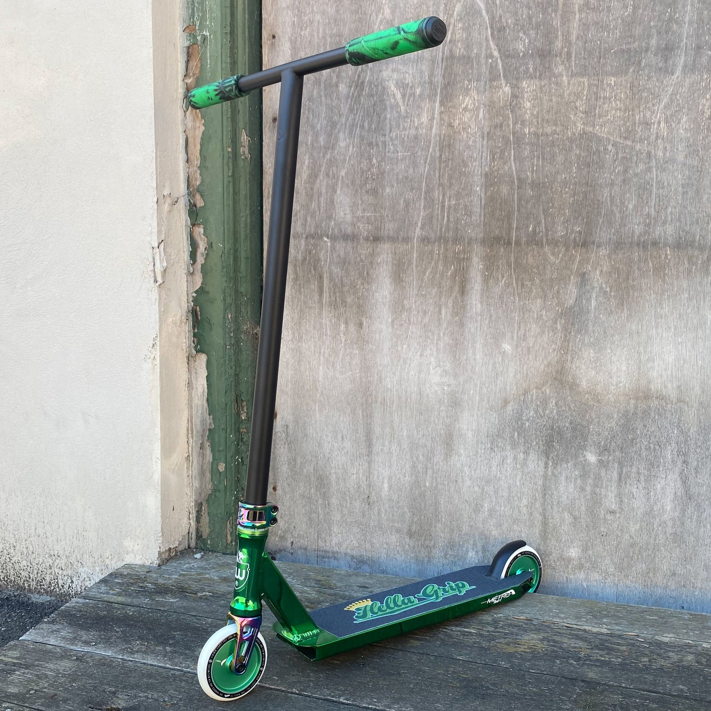 Striker Longway Green Custom Build - Black/Green- ScootWorld