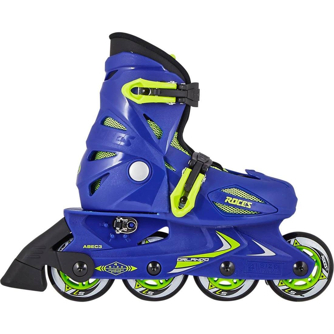 Roces Orlando ||| Rolki Dla Dziewczynki - Blue/Lime- ScootWorld