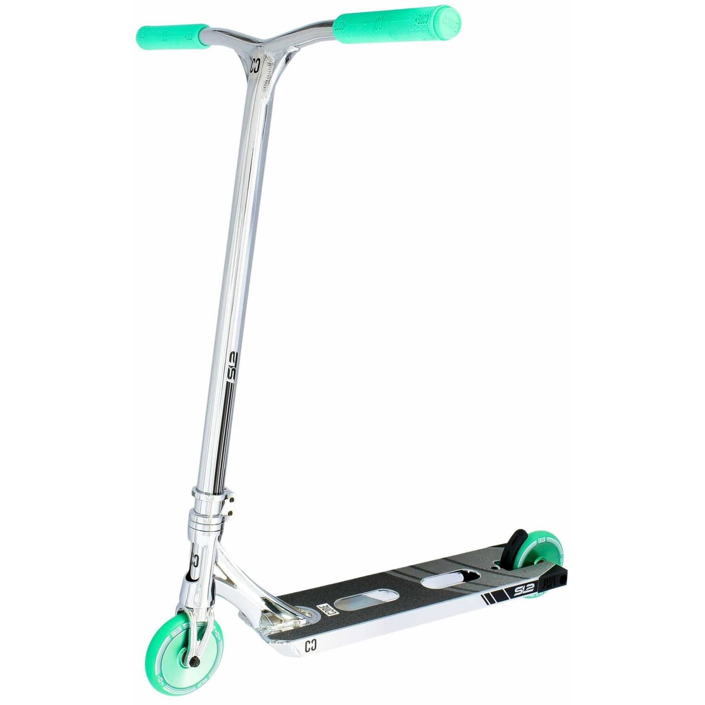 CORE SL2 Hulajnoga Wyczynowa (Chrome/Teal) - Chrome/Teal- ScootWorld