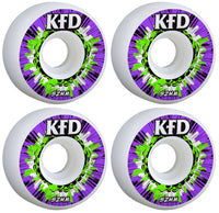 KFD Blast Kółka do Deskorolki 4-Pak - Purple- ScootWorld