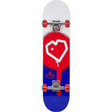 Blueprint Spray Heart Deskorolka Klasyczna - Red/Blue- ScootWorld