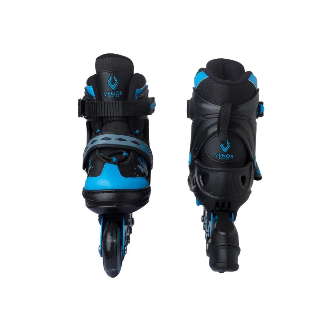 VENOR Ignite LED Rolki - Black/Blue- ScootWorld