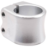 North Profile Double Zaciski do Hulajnogi Wyczynowej - Matte Silver- ScootWorld