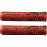 North Industry Gripy do hulajnogi wyczynowej - Black/Red Swirl