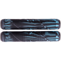 Striker Logo Gripy do hulajnogi wyczynowej Thick - Black/Teal- ScootWorld