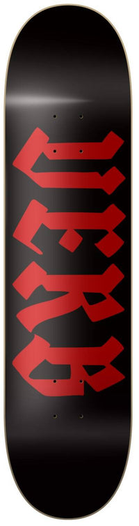 Verb Calligraphy Skateboard Deck - Red- ScootWorld