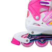 VENOR Ignite LED Rolki - Shiny Pink- ScootWorld