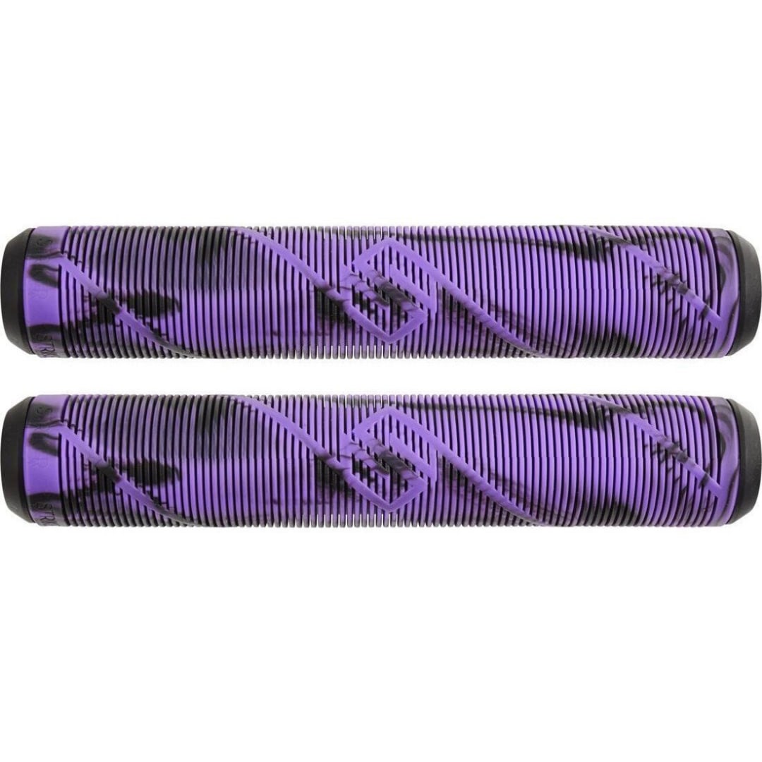 Striker Logo Gripy do hulajnogi wyczynowej - Black/Purple- ScootWorld