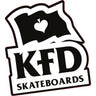 KFD Logo Sticker - Czarny