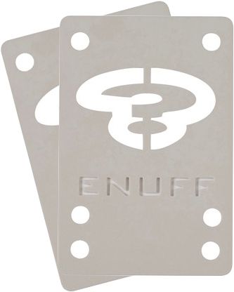 Enuff 1mm Shock Pads 2-Pak - Hvid- ScootWorld