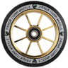 Panda Spoked V2 110mm Kółka Do Hulajnogi Wyczynowej - Złoty chrom