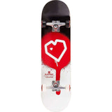 Blueprint Spray Heart Deskorolka Klasyczna - Black/Red- ScootWorld