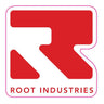 Root Logo Klistermærke Til Løbehjul - Czerwony