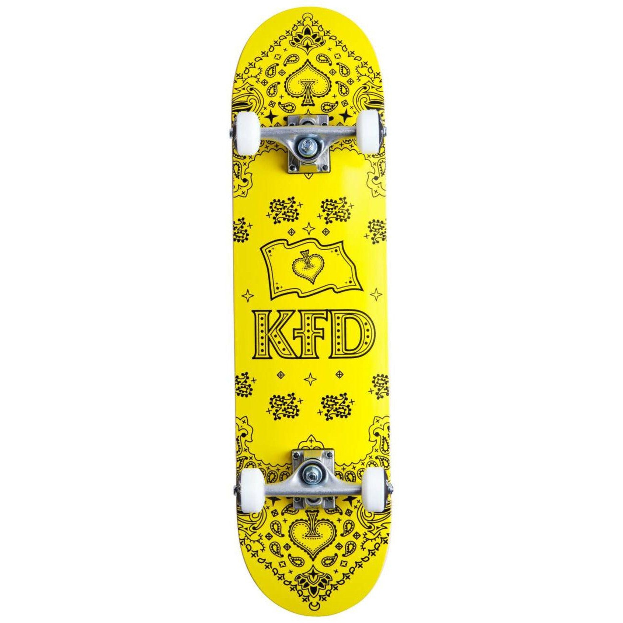 KFD Bandana Deskorolka Klasyczna - Yellow- ScootWorld