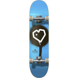 Blueprint Spray Heart V2 Komplet Skateboard - Blue/Black/White- ScootWorld