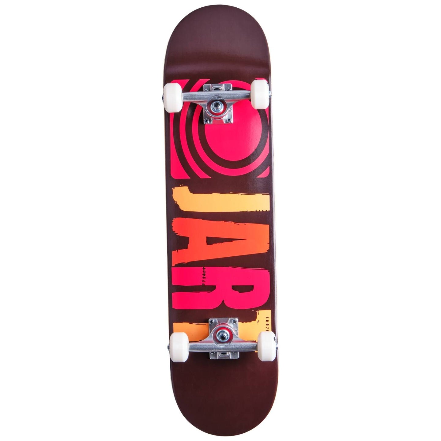 Jart Classic Komplet Skateboard - Brown/Orange/Red- ScootWorld