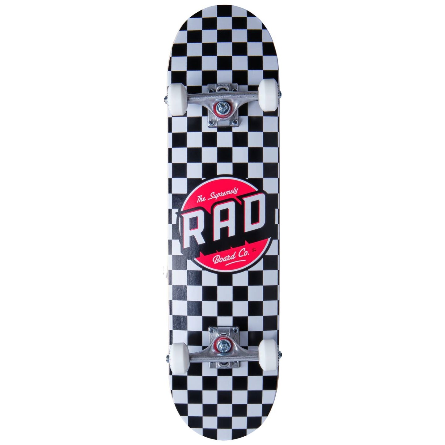 RAD Checkers Komplet Skateboard - Sort- ScootWorld