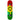 Blueprint Spray Heart V2 Komplet Skateboard - Rasta 2- ScootWorld