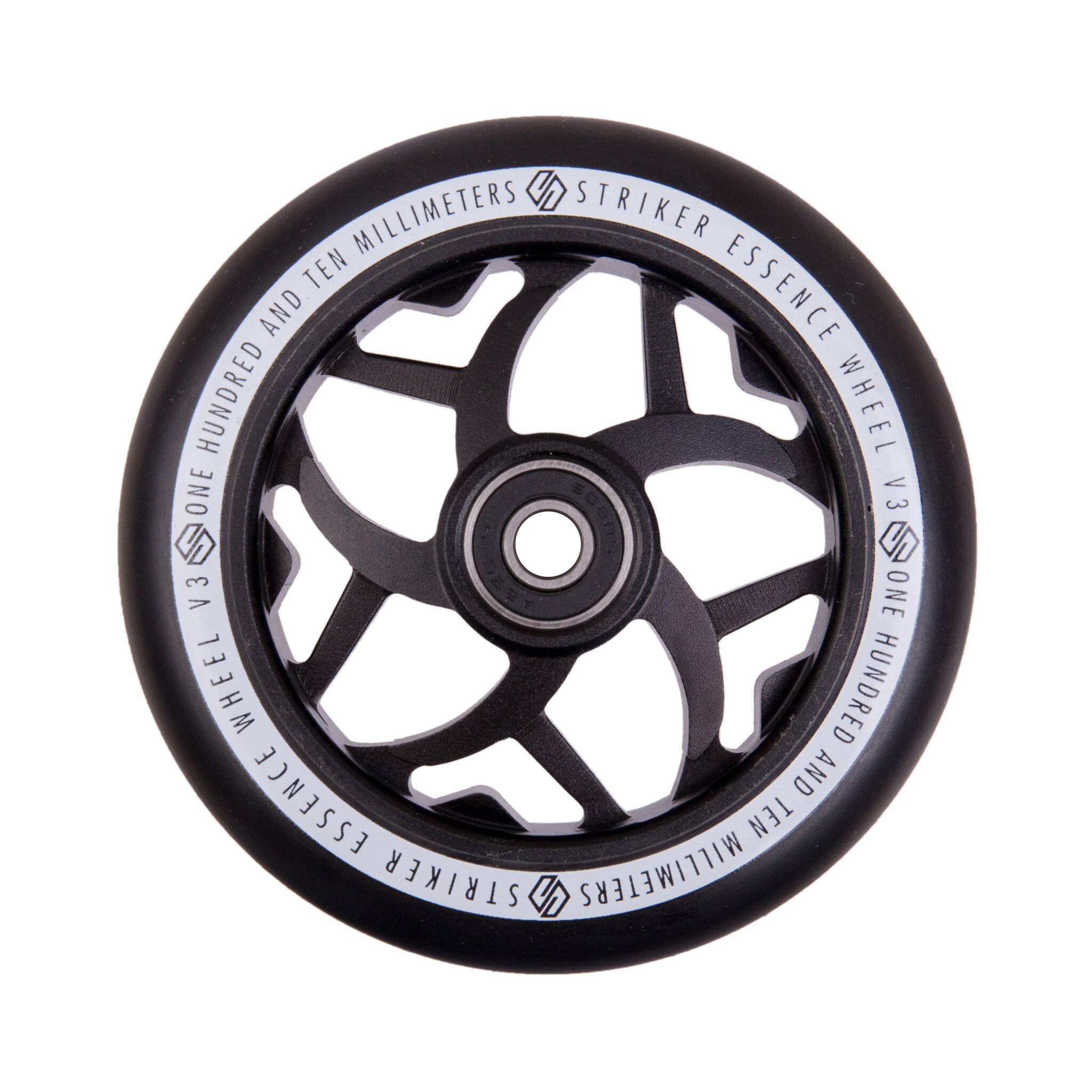 Striker Essence V3 Colorblast PU 110mm Kółka Do Hulajnogi Wyczynowej - Czarny- ScootWorld