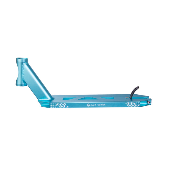 Striker Lux V2 Integrated Trick Løbehjul Deck - Teal/White-ScootWorld.dk